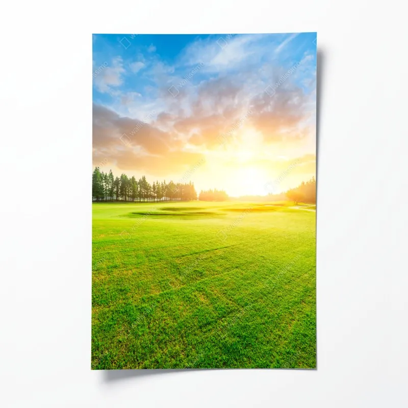 Poster tropische orchideen in aquarell und palmblättern – Wallnifity®