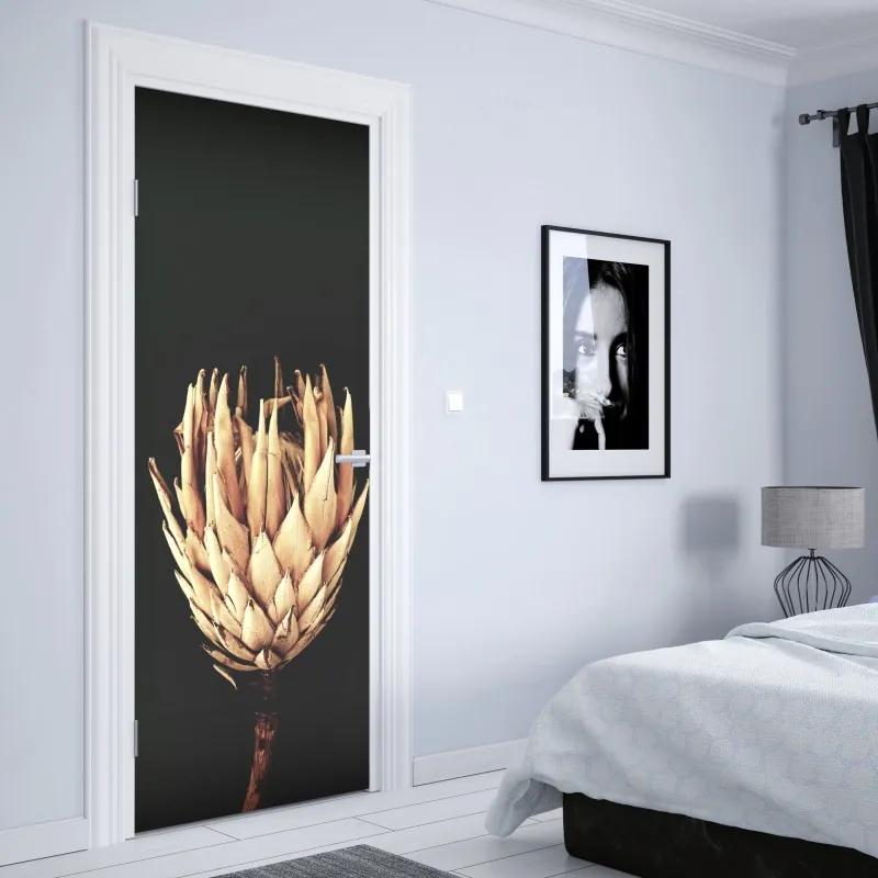 Türaufkleber kräftiges geometrisches muster für die wand – Wallnifity®