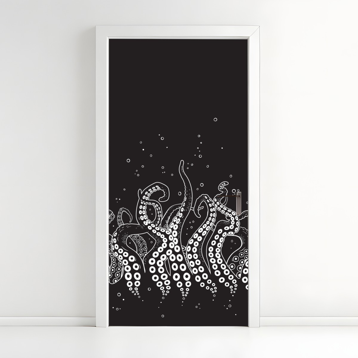 Türaufkleber oktopus tentakel muster – Wallnifity®