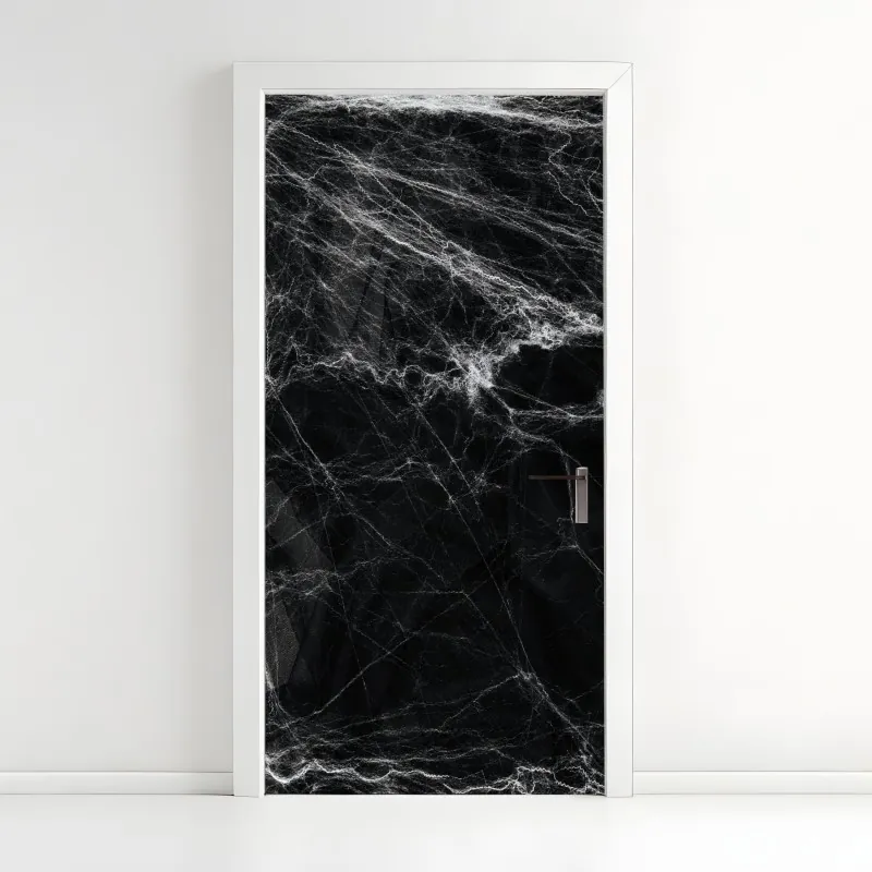 Türaufkleber monochrome gitarre nahaufnahme – Wallnifity®