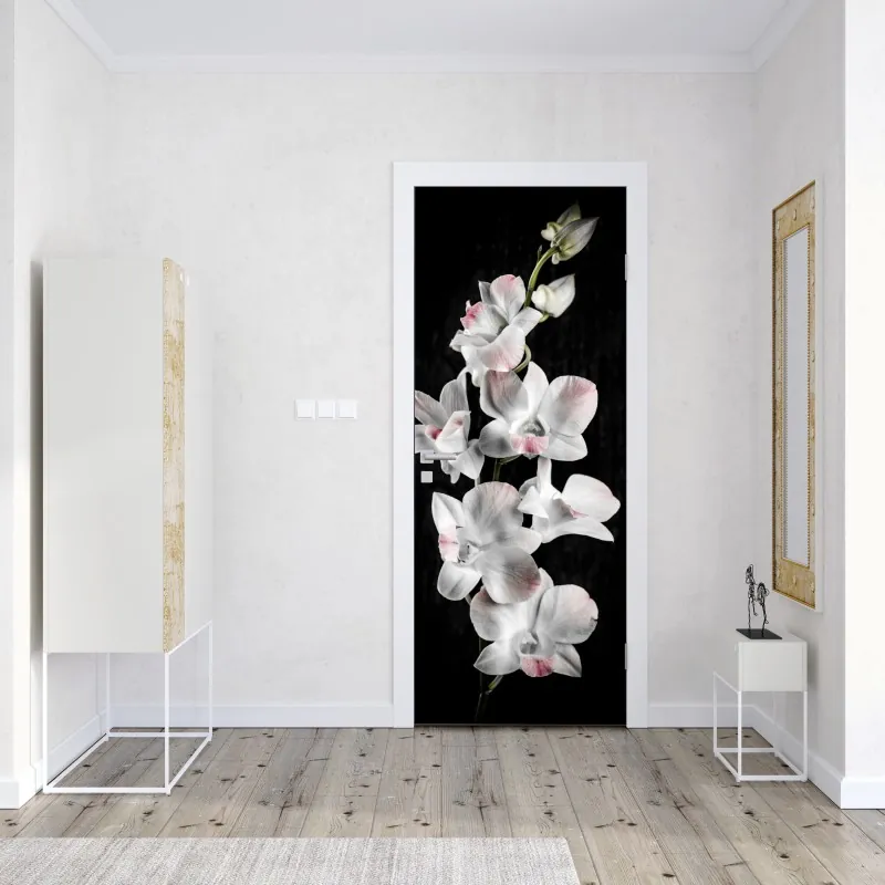 Türaufkleber goldenes art deco fächermuster – Wallnifity®
