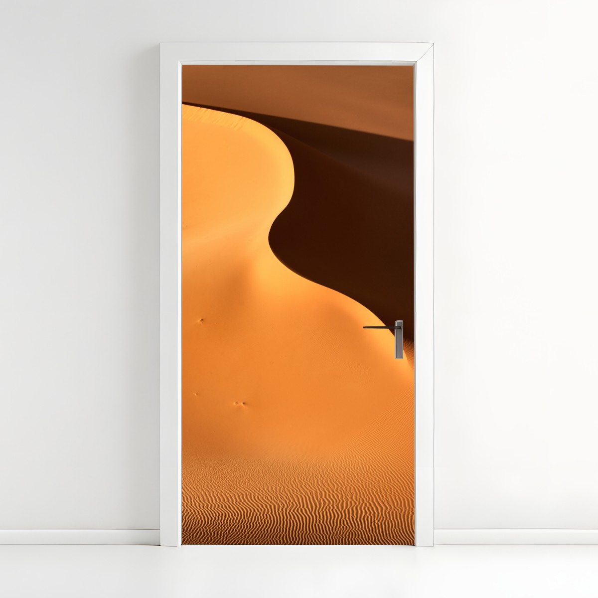 Türaufkleber goldene dünenkurven – Wallnifity®