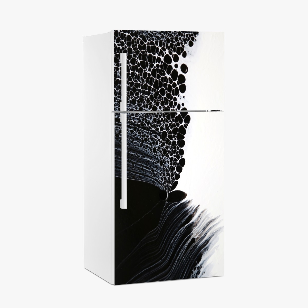 Kühlschrankaufkleber monochromes zellmuster – Wallnifity®