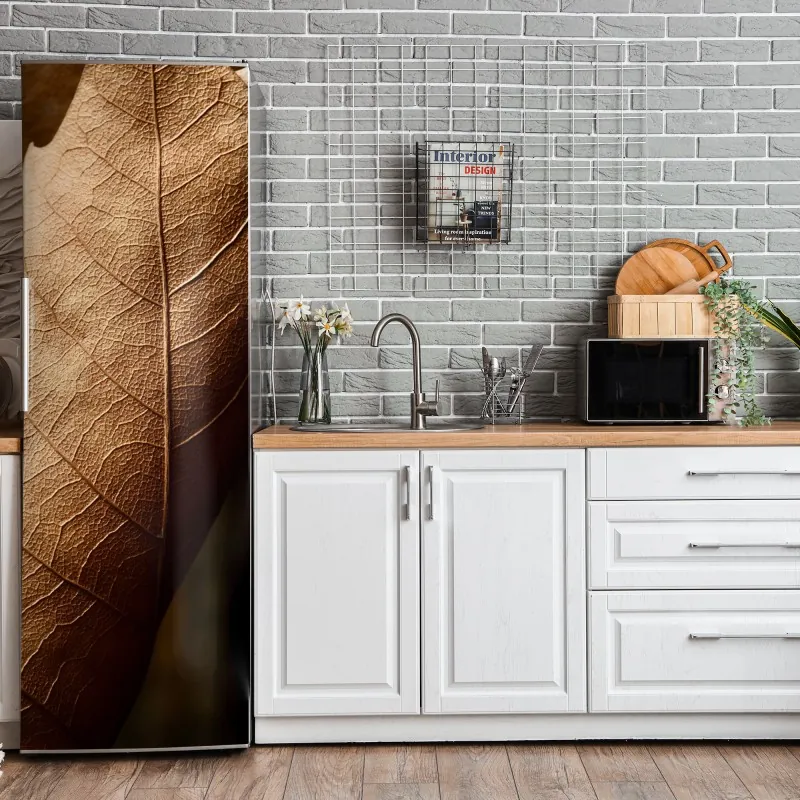 Kühlschrankaufkleber skandinavische geometrische komposition – Wallnifity®