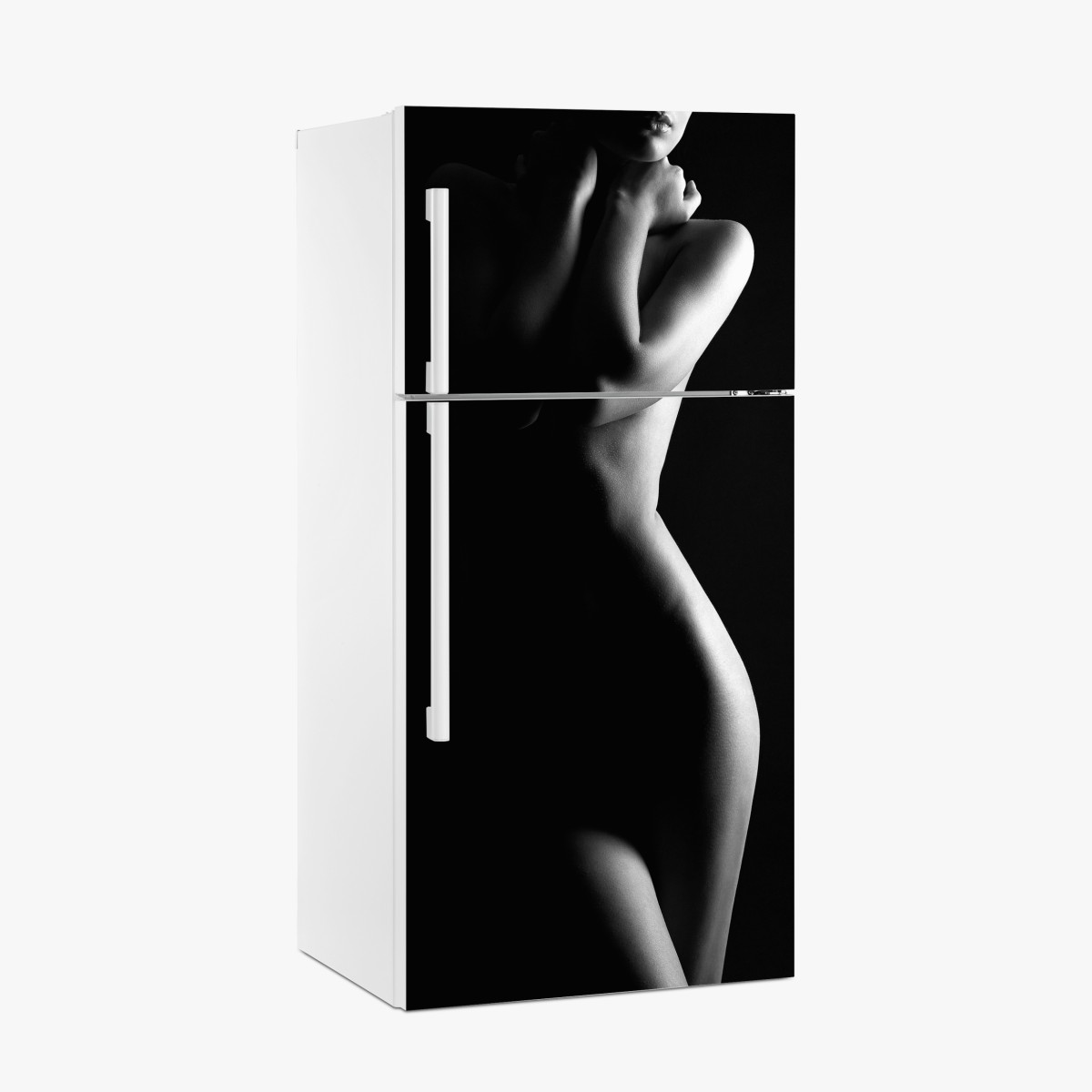 Kühlschrankaufkleber sinnliche silhouette weiblicher form – Wallnifity®