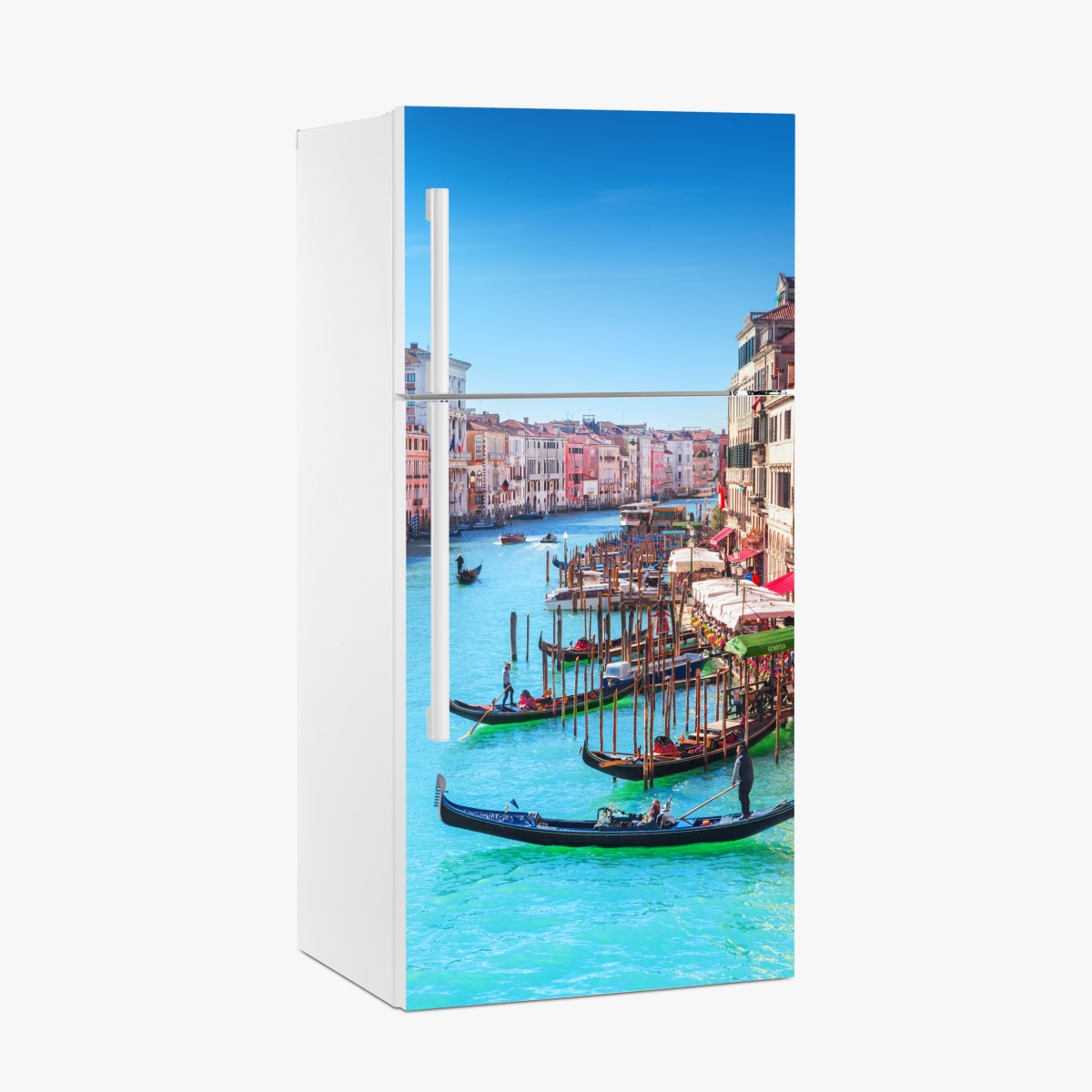 Kühlschrankaufkleber Venedig großer kanal stadtansicht – Wallnifity®