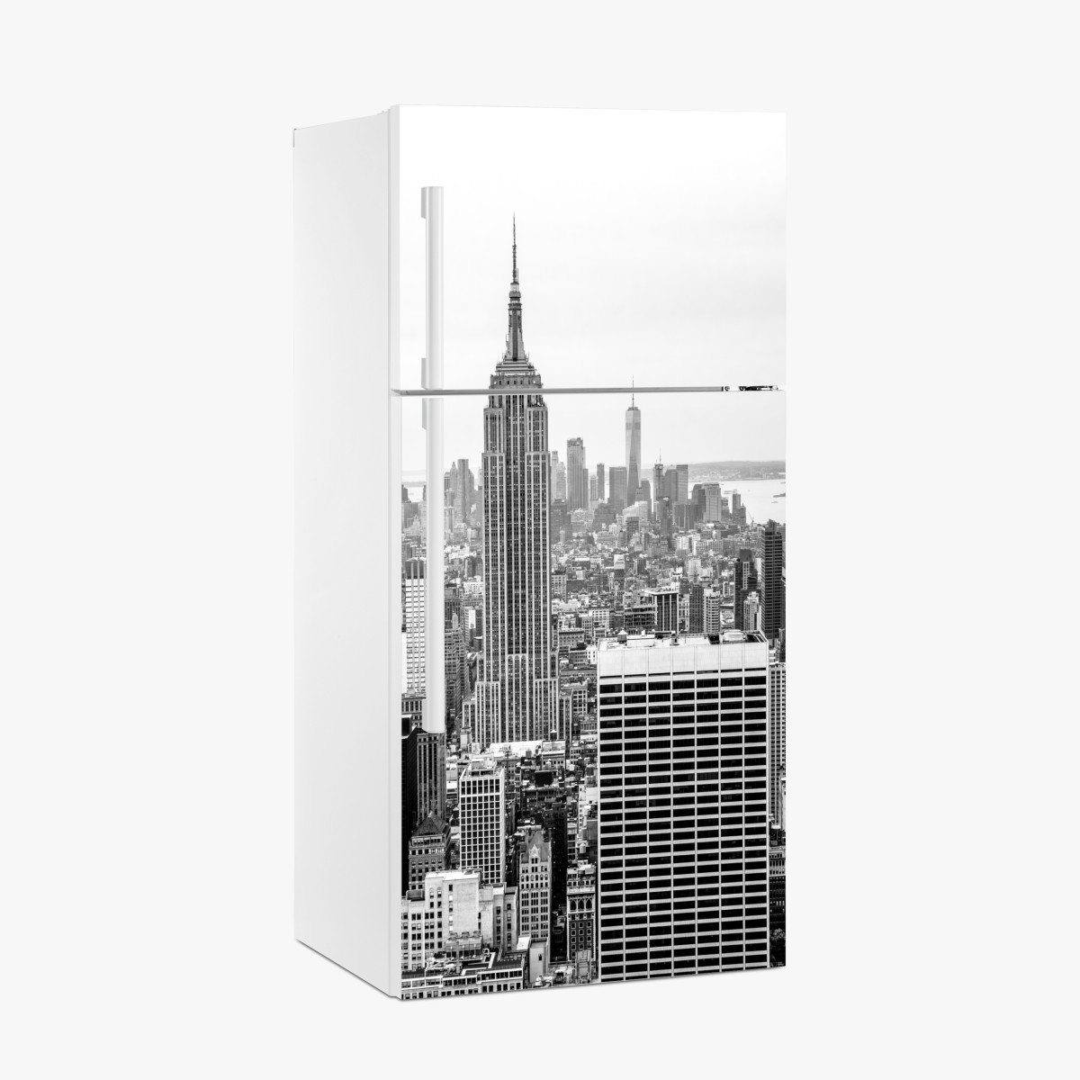 Kühlschrankaufkleber zeitlose New York skyline mit Empire State Building – Wallnifity®