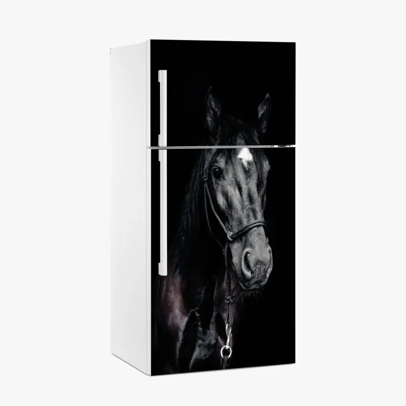 Kühlschrankaufkleber monochromes geometrisches punktmuster – Wallnifity®
