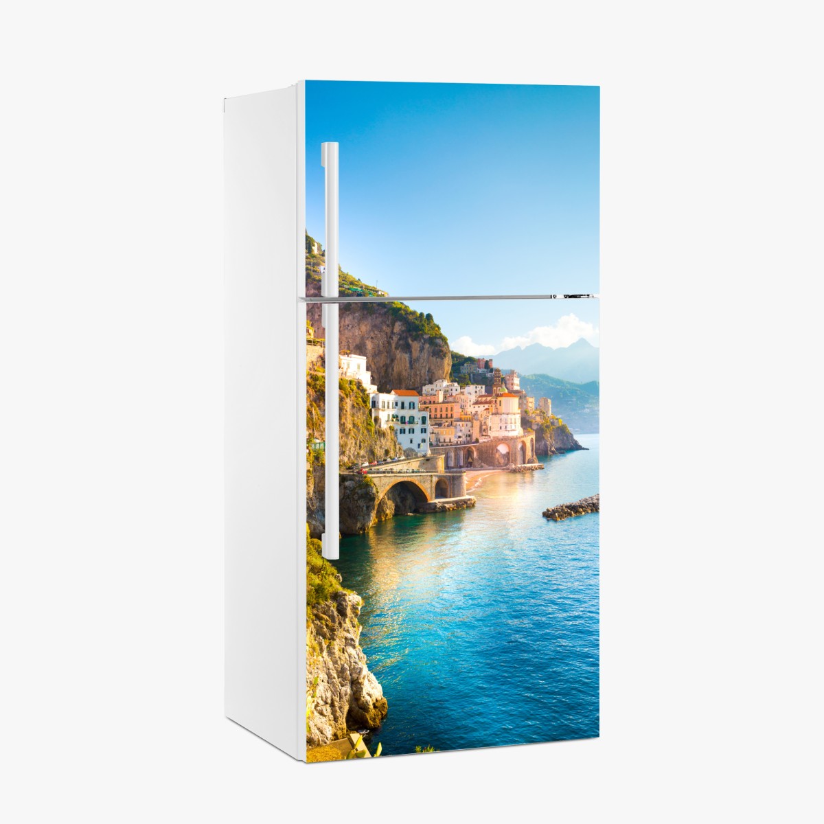 Kühlschrankaufkleber sonnige Amalfiküste – Wallnifity®
