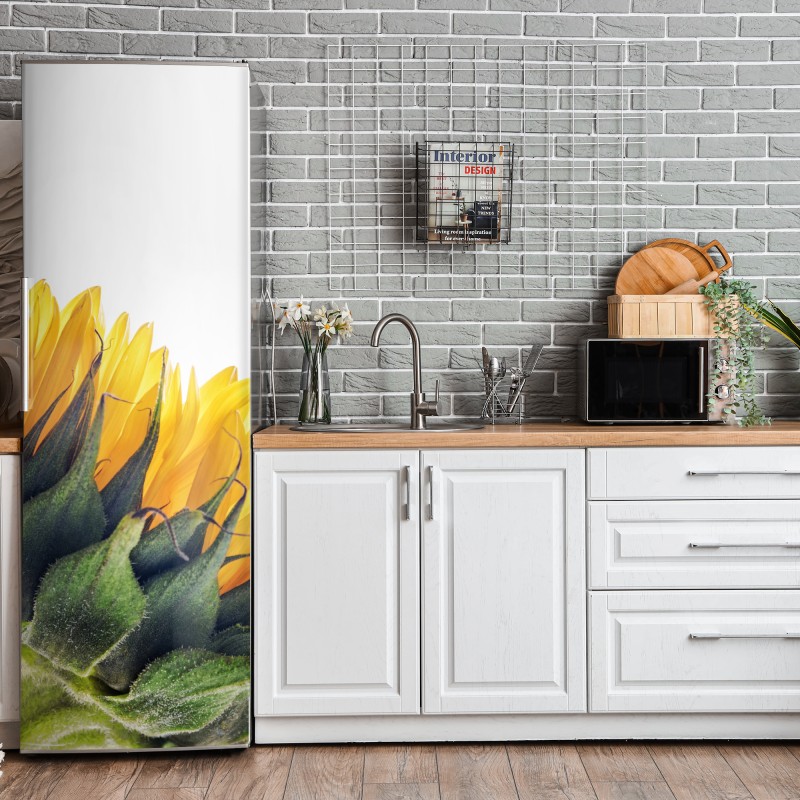 Kühlschrankaufkleber intime hände auf klaviertasten in monochrom – Wallnifity®