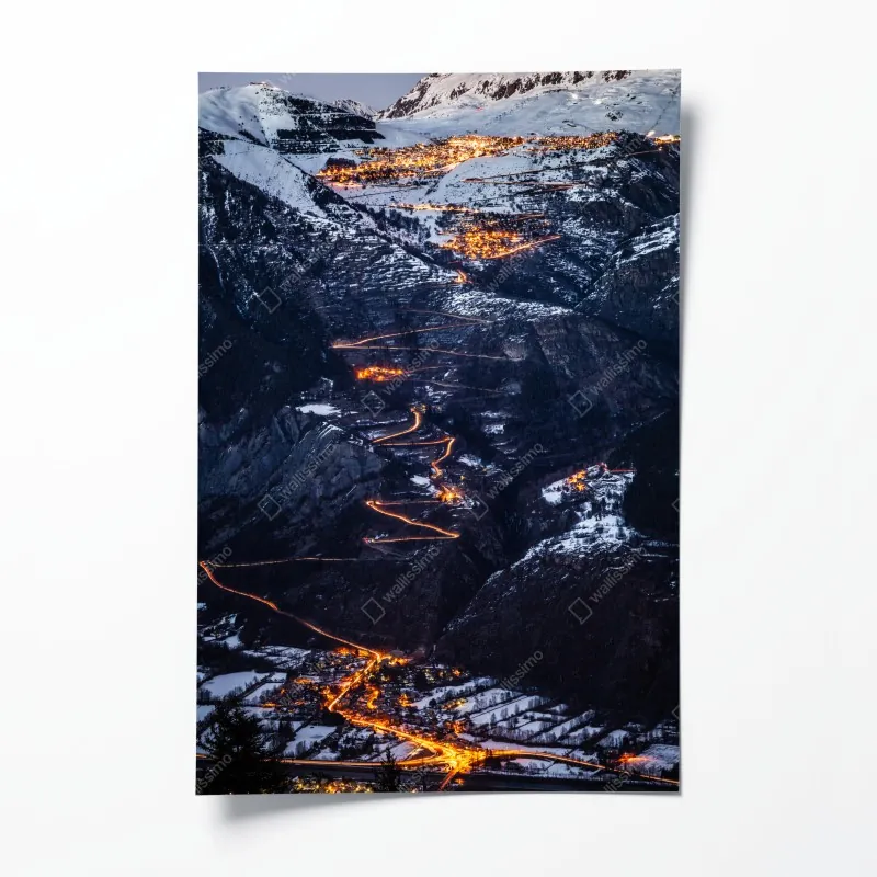 Poster Laguna Verde spiegelung in Atacama – Wallnifity®