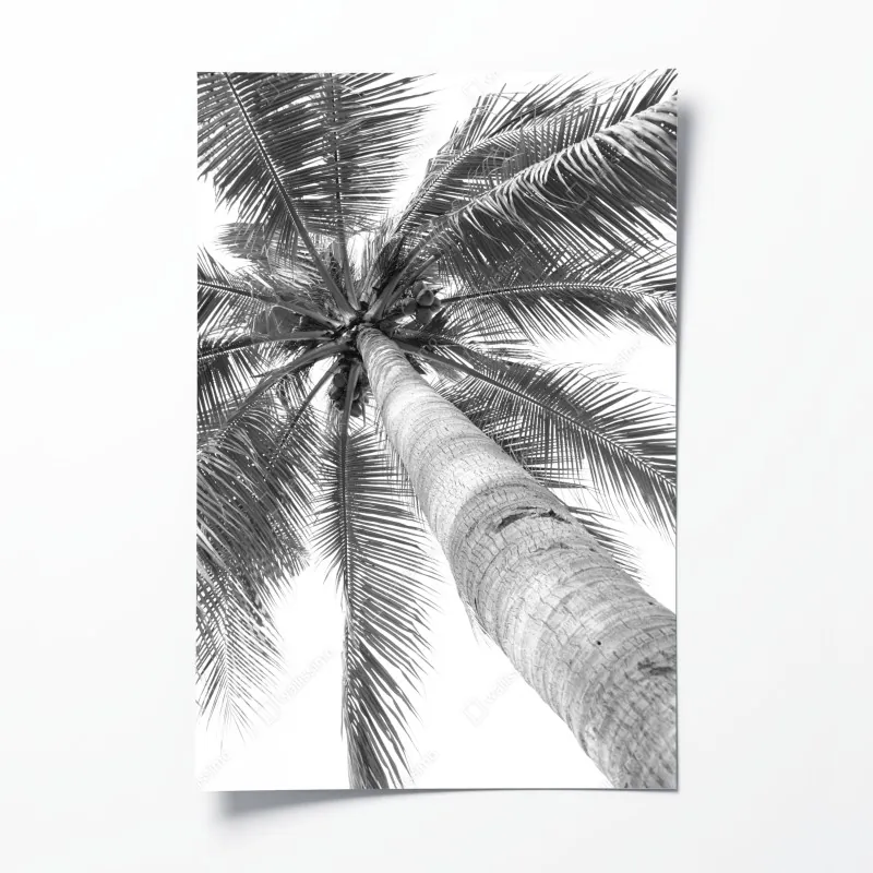 Poster lebendige violette abstrakte komposition – Wallnifity®