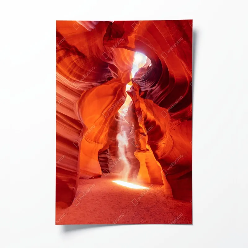 Poster winterlicher sonnenaufgang am Morskie Oko – Wallnifity®