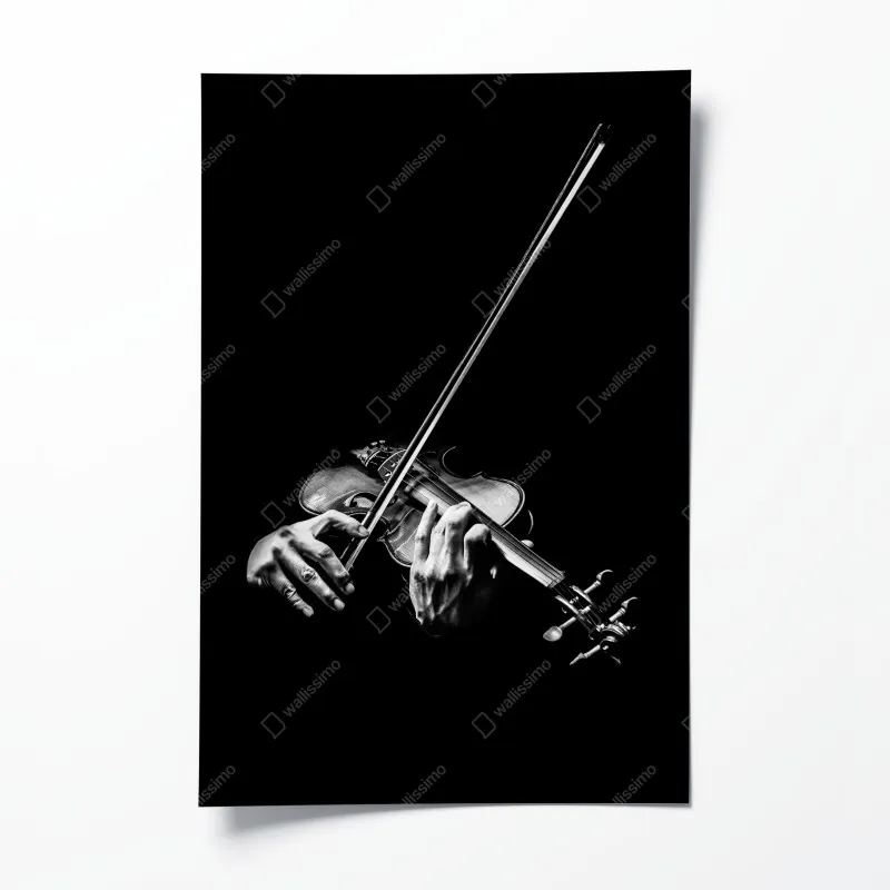 Poster goldenes blattmuster nahtloses design – Wallnifity®