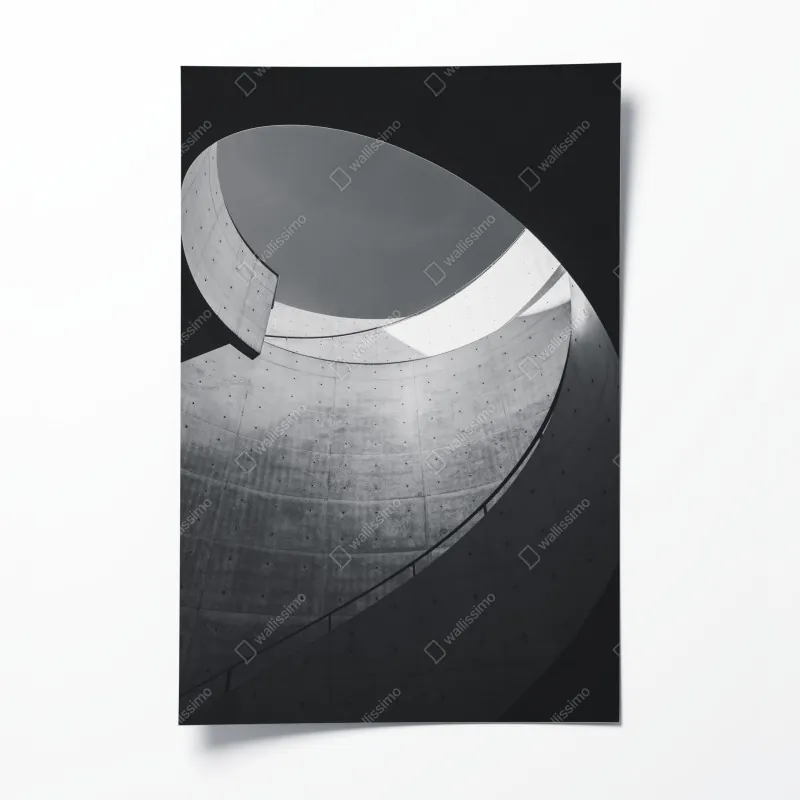 Poster wintersonne im verschneiten wald – Wallnifity®