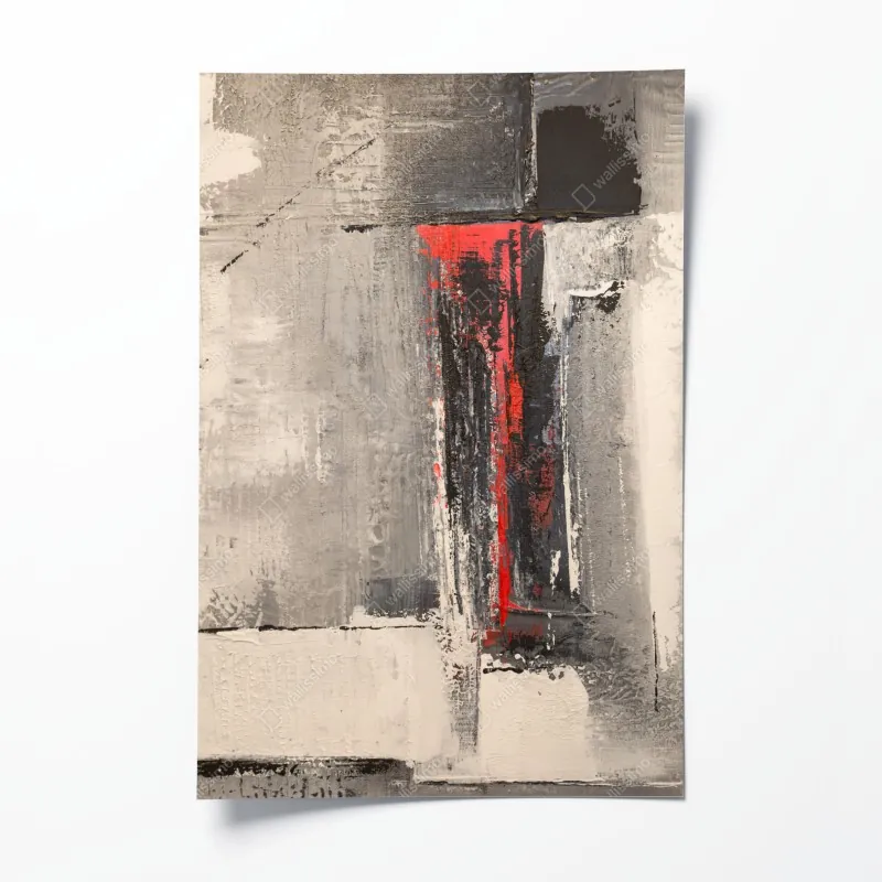 Poster mangrovensteg durch üppigen grünen dschungel – Wallnifity®