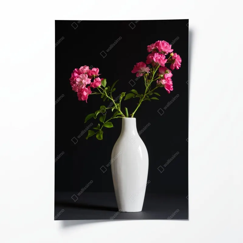 Poster leuchtende gelbe sonnenblumen in nahaufnahme – Wallnifity®