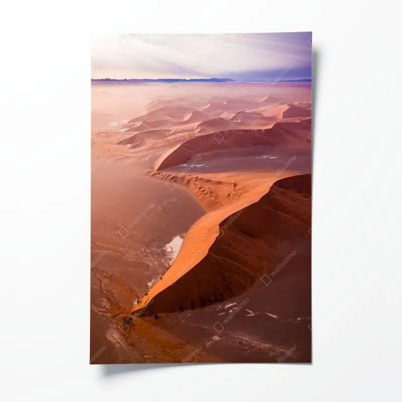 Poster winterweg zum alpendorf – Wallnifity®