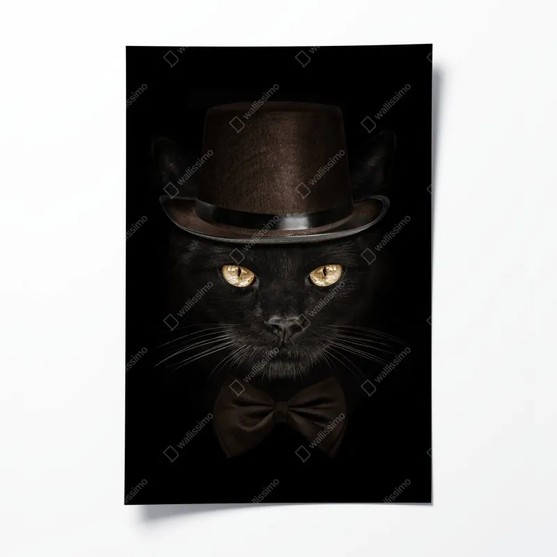 Poster Chicago nächtliche skyline panorama – Wallnifity®