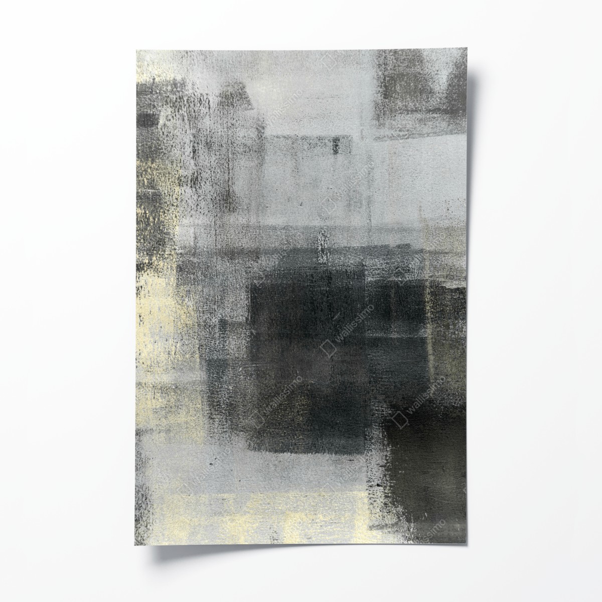 Poster subtile monochrome textur – Wallnifity®