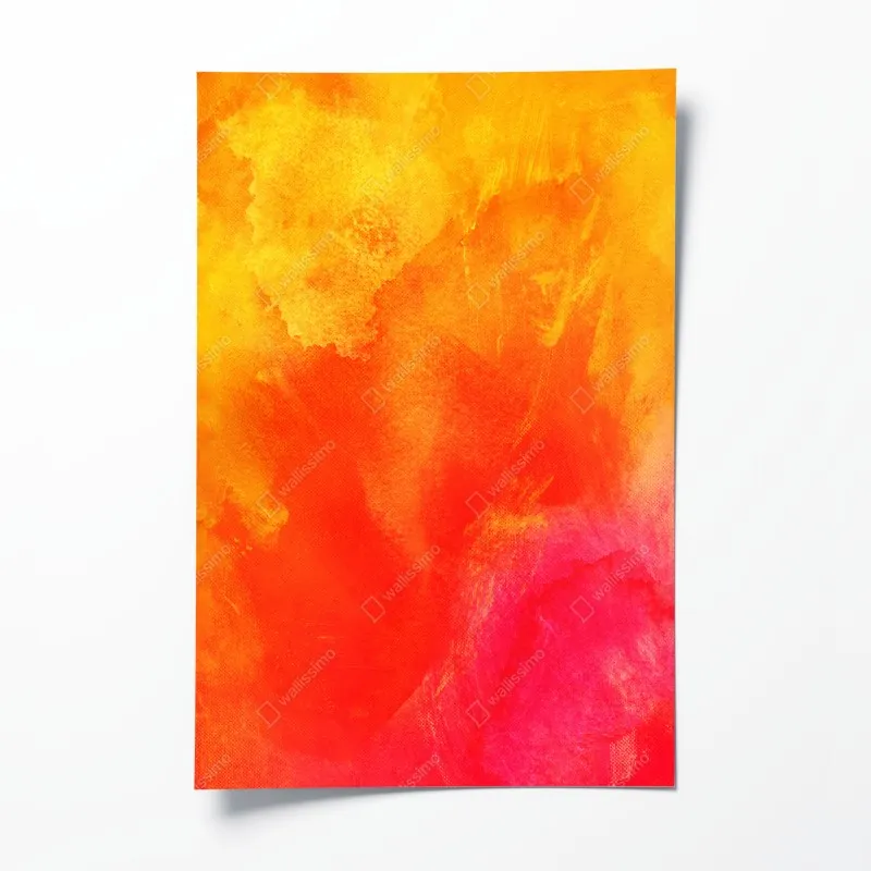 Poster kalifornische palmen bei Sunset Cliffs – Wallnifity®