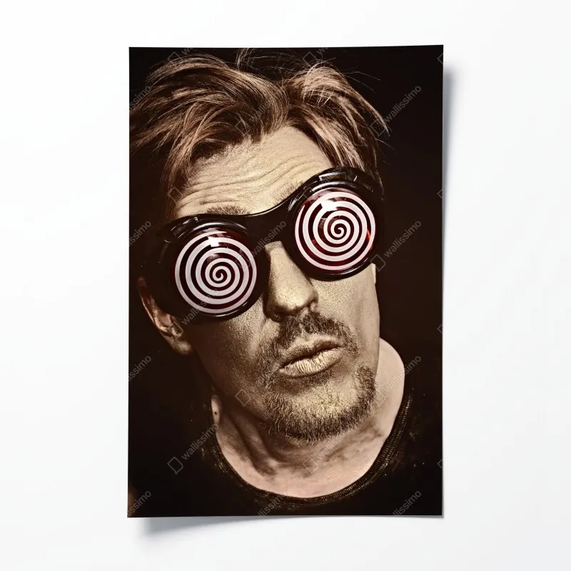 Poster tropische blätter und blüten – Wallnifity®