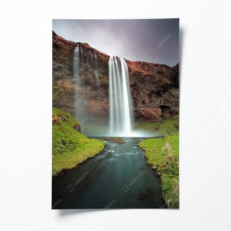 Poster nebliger morgen in den Karpaten – Wallnifity®