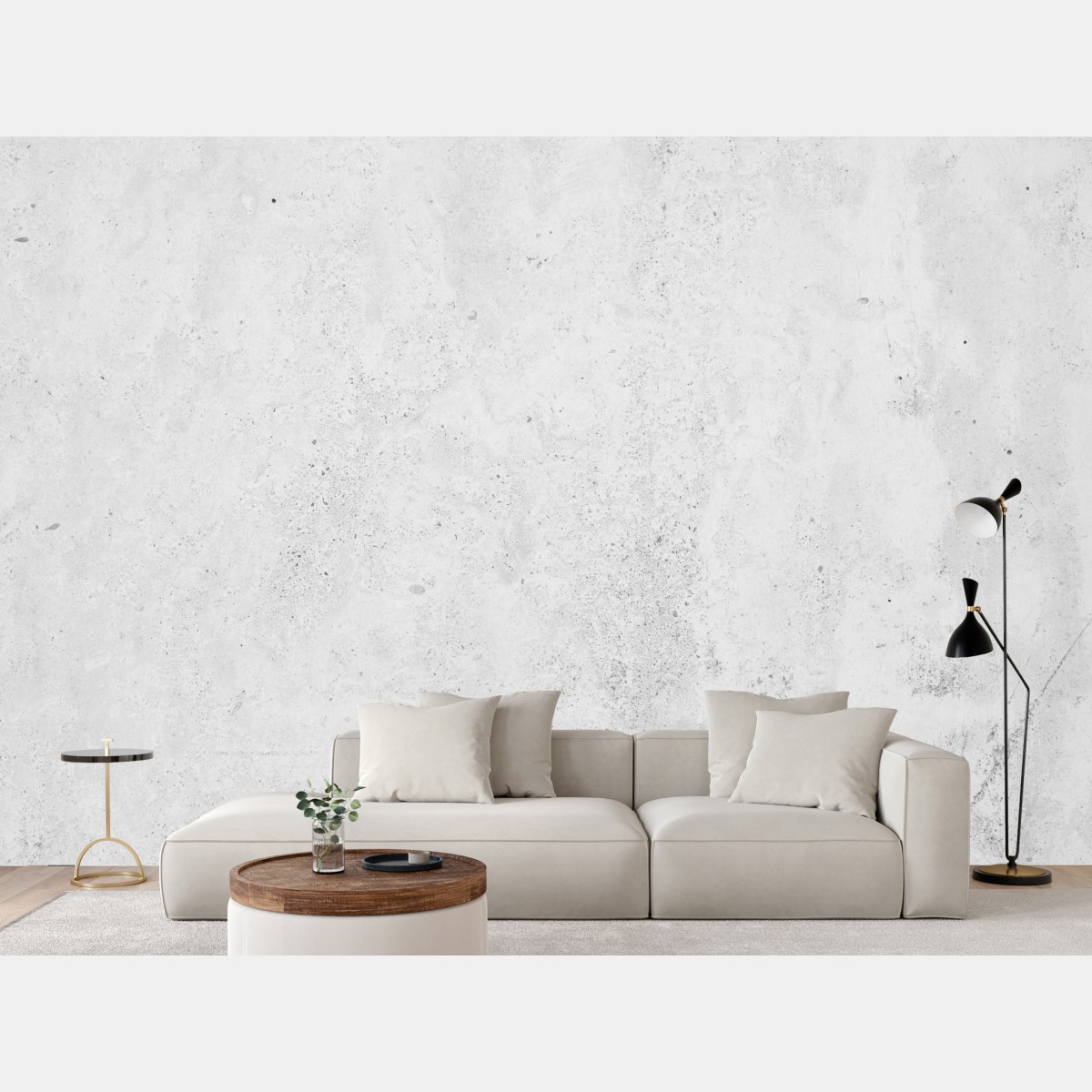 Fototapete graue betonwand textur – Wallnifity®
