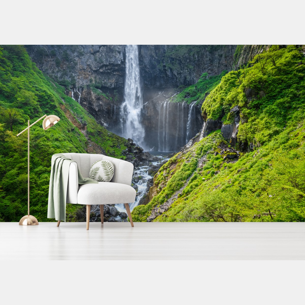 Fototapete Kegon wasserfall Nikko landschaft – Wallnifity®