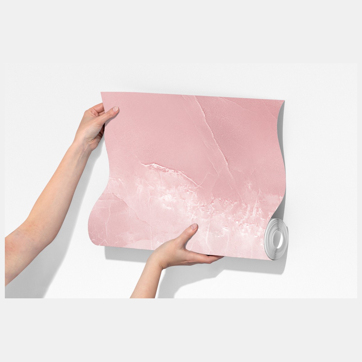 Fototapete zarte rosa marmortextur – Wallnifity®