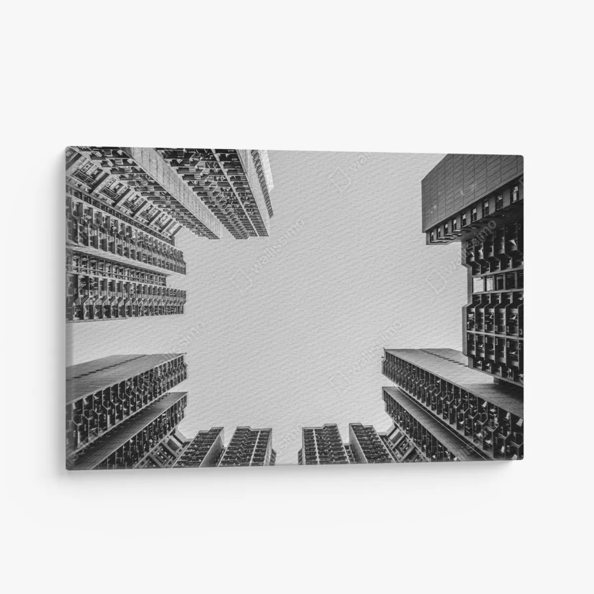 Leinwandbild städtische perspektive hochhäuser – Wallnifity® Leinwandbild städtische perspektive hochhäuser – Wallnifity®