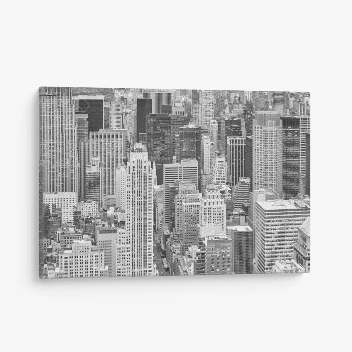 Leinwandbild panorama von New York in schwarzweiß – Wallnifity® Leinwandbild panorama von New York in schwarzweiß – Wallnifity®