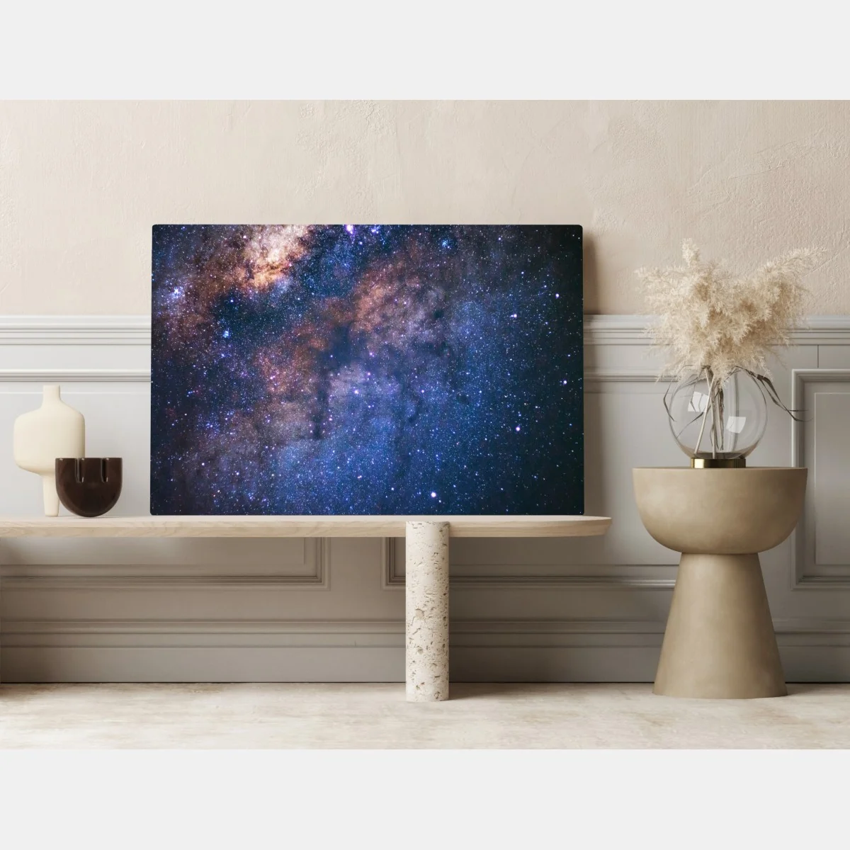 Leinwandbild milchstraße galaxie nachthimmel – Wallnifity® Leinwandbild milchstraße galaxie nachthimmel – Wallnifity®