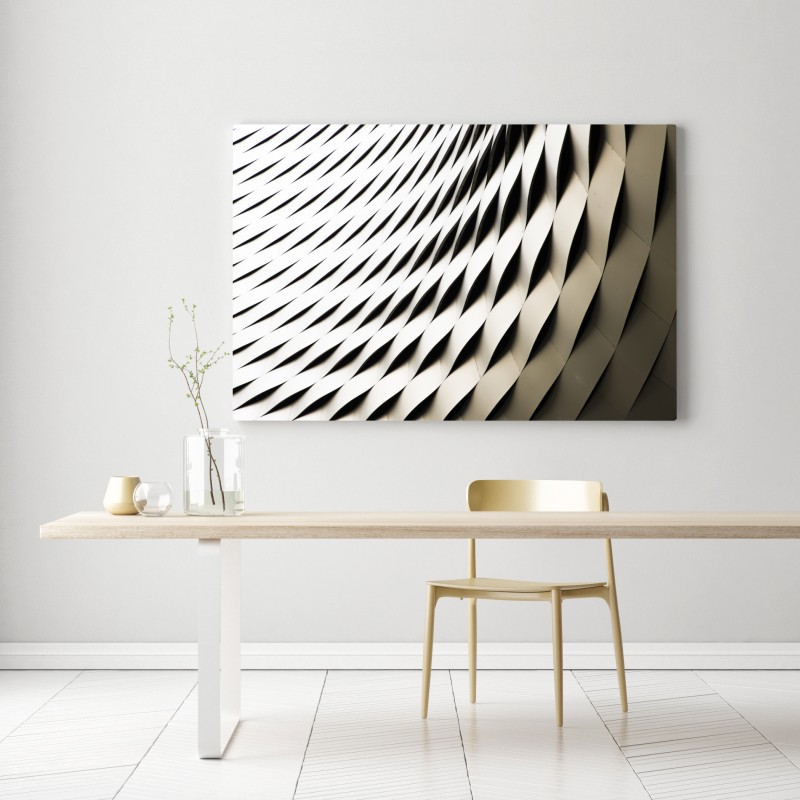 Leinwandbild modernes geometrisches architekturmuster – Wallnifity® Leinwandbild modernes geometrisches architekturmuster – Wallnifity®