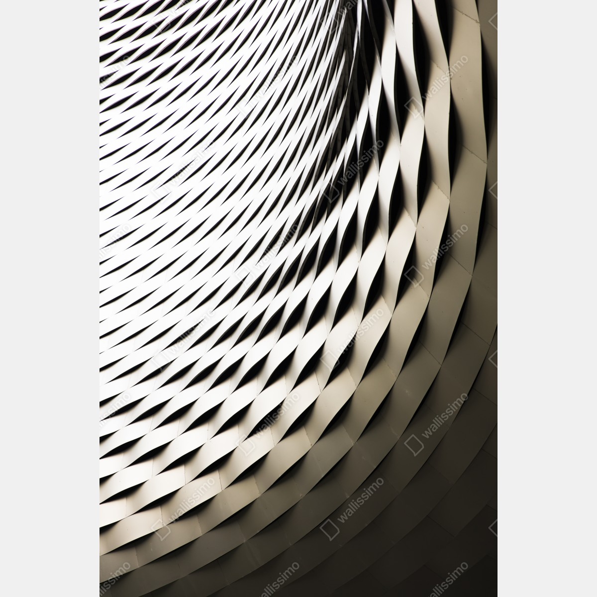 Leinwandbild modernes geometrisches architekturmuster – Wallnifity® Leinwandbild modernes geometrisches architekturmuster – Wallnifity®