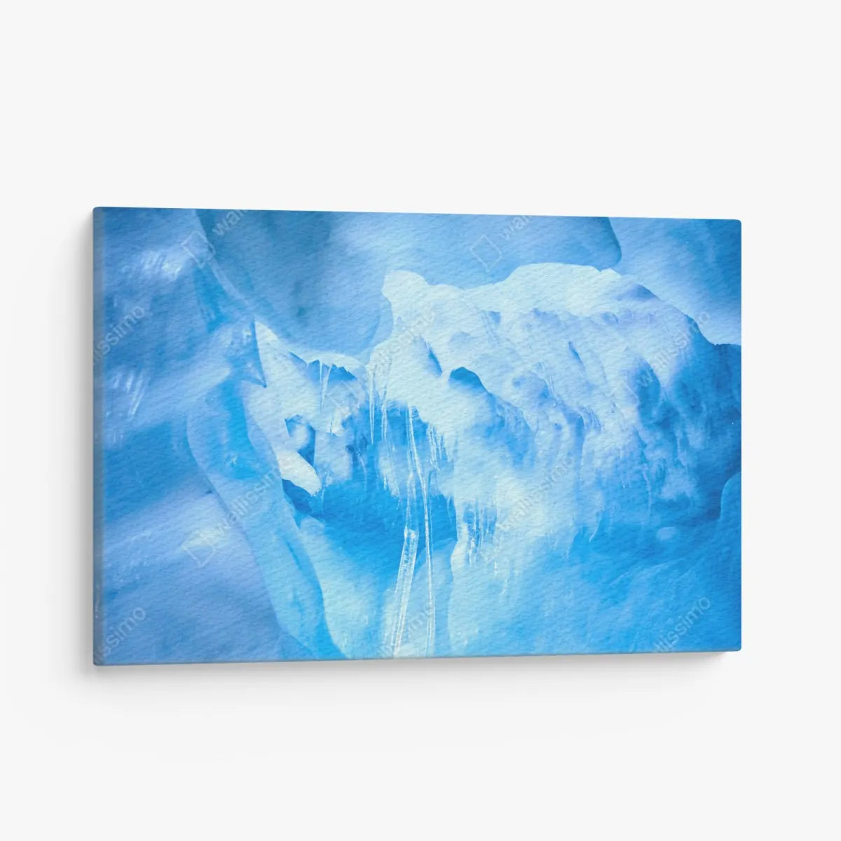 Leinwandbild ätherische blaue eishöhle – Wallnifity®