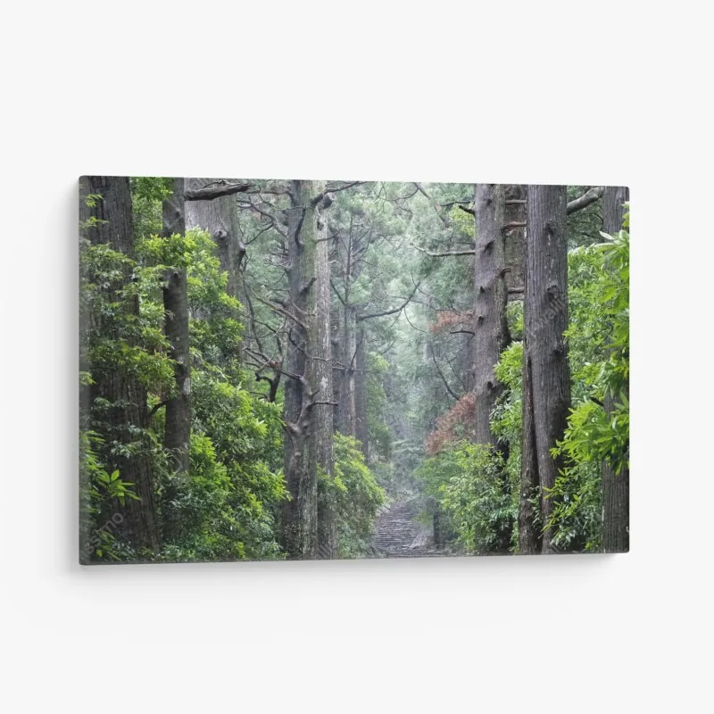 Leinwandbild nahtloses muster mit rock-symbolen – Wallnifity®