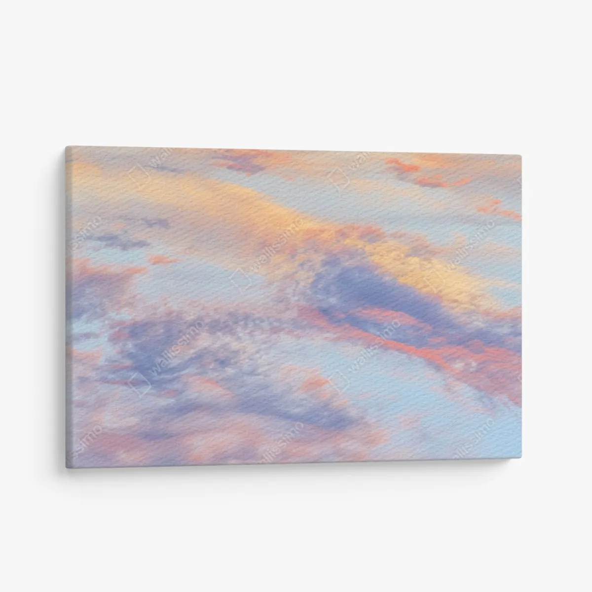 Leinwandbild sanfter pastellhimmel bei sonnenaufgang – Wallnifity® Leinwandbild sanfter pastellhimmel bei sonnenaufgang – Wallnifity®