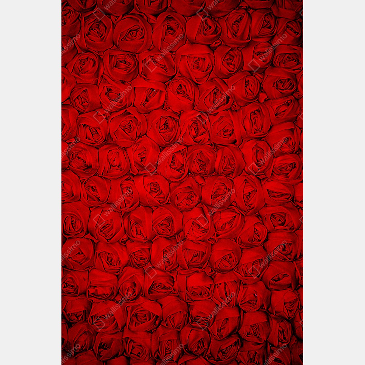 Leinwandbild endlose rote rosen – Wallnifity®