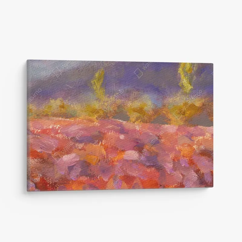 Leinwandbild Dubai skyline in der goldenen stunde – Wallnifity®