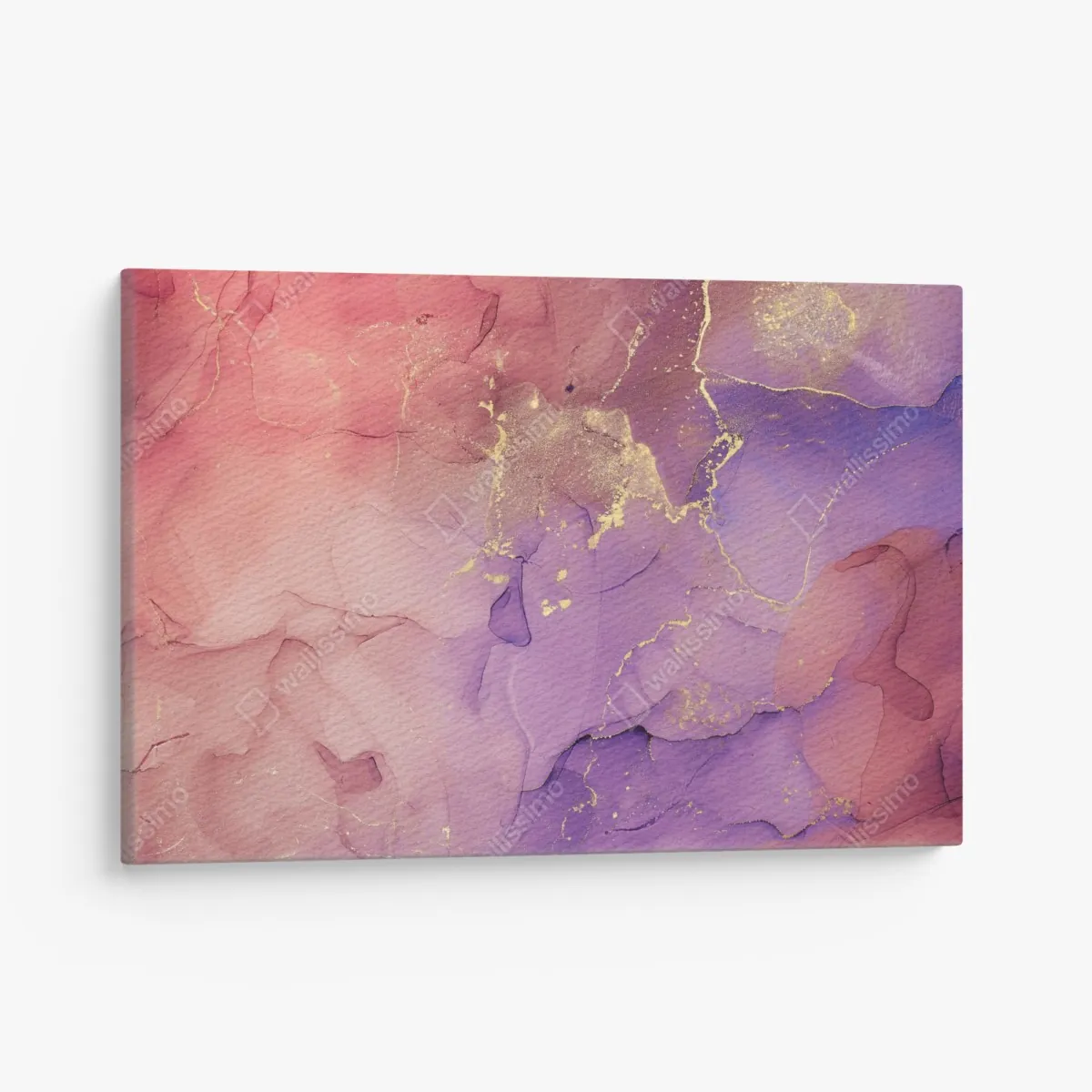 Leinwandbild ätherische rosa und lila marmoroptik – Wallnifity® Leinwandbild ätherische rosa und lila marmoroptik – Wallnifity®