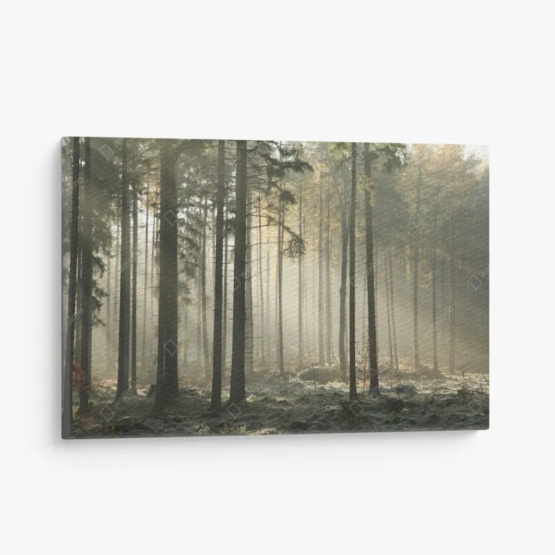 Leinwandbild Dubai skyline in der goldenen stunde – Wallnifity®