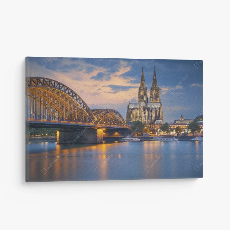 Leinwandbild nahaufnahme sonnenblumen- und dahlienstrauß – Wallnifity®