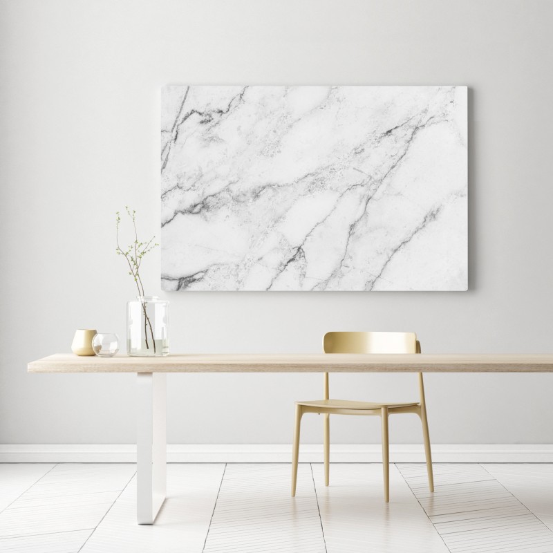 Leinwandbild weiße marmortextur mit grauen adern – Wallnifity® Leinwandbild weiße marmortextur mit grauen adern – Wallnifity®