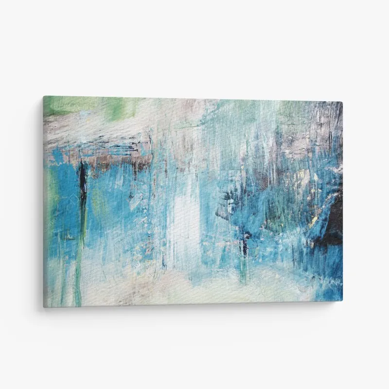 Leinwandbild subtile graue betonstruktur – Wallnifity®