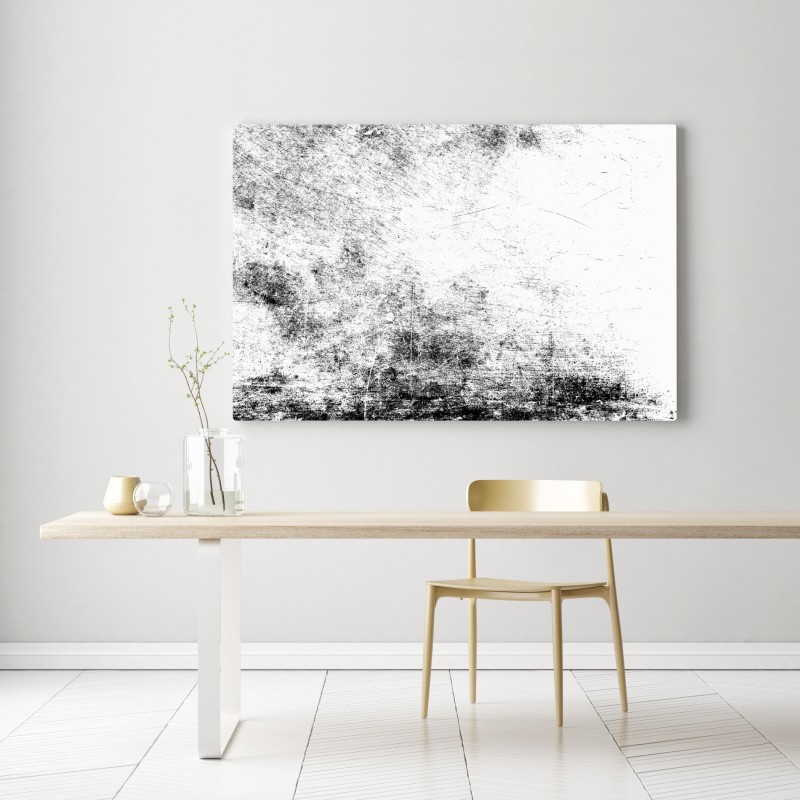 Leinwandbild schwarze grunge betontextur – Wallnifity® Leinwandbild schwarze grunge betontextur – Wallnifity®