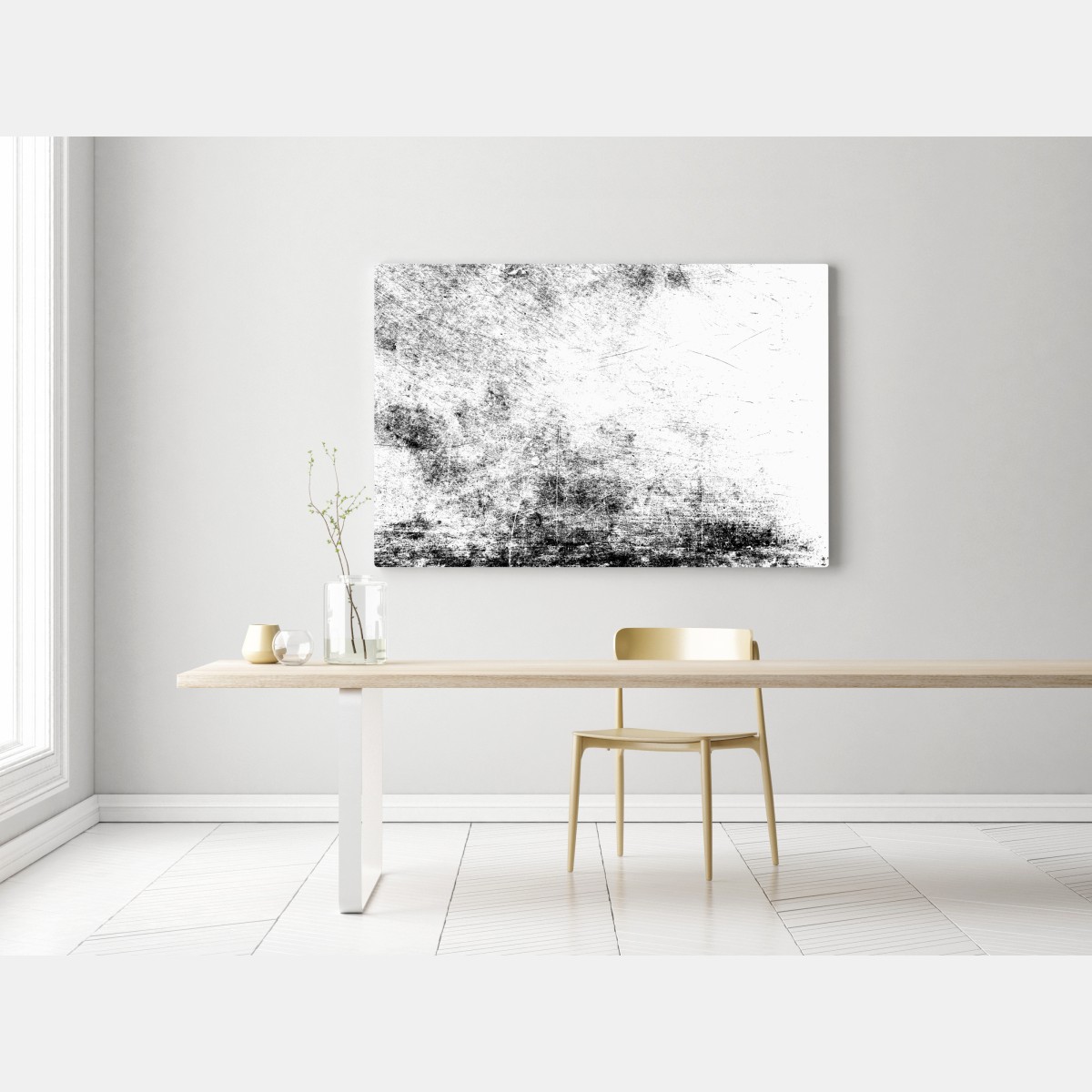 Leinwandbild schwarze grunge betontextur – Wallnifity® Leinwandbild schwarze grunge betontextur – Wallnifity®