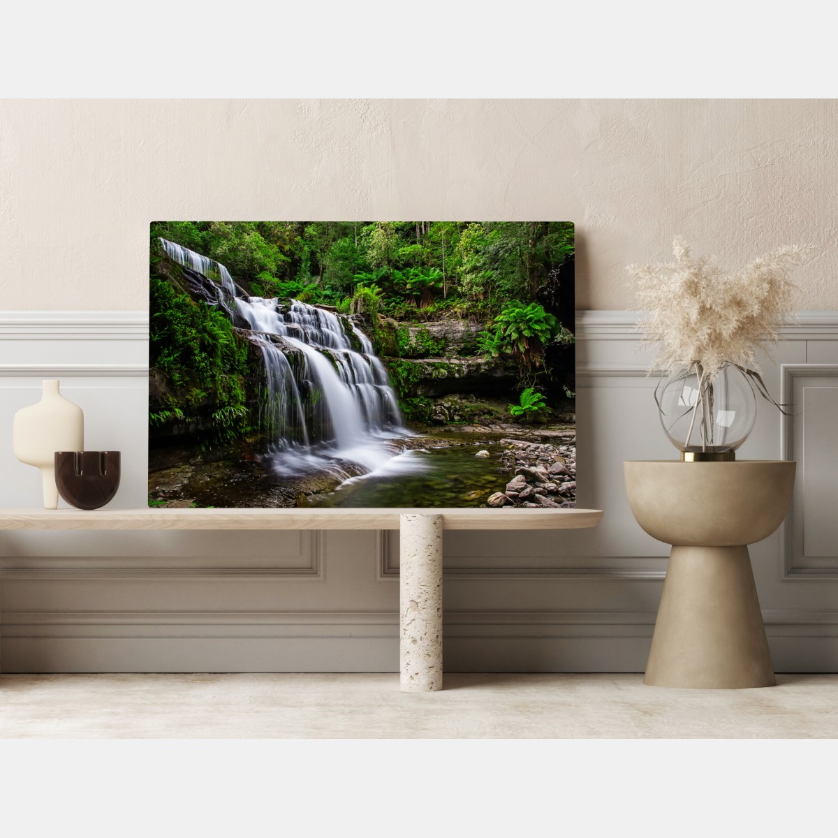 Leinwandbild wasserfall Liffey Falls im üppigen Regenwald von Tasmanien – Wallnifity®