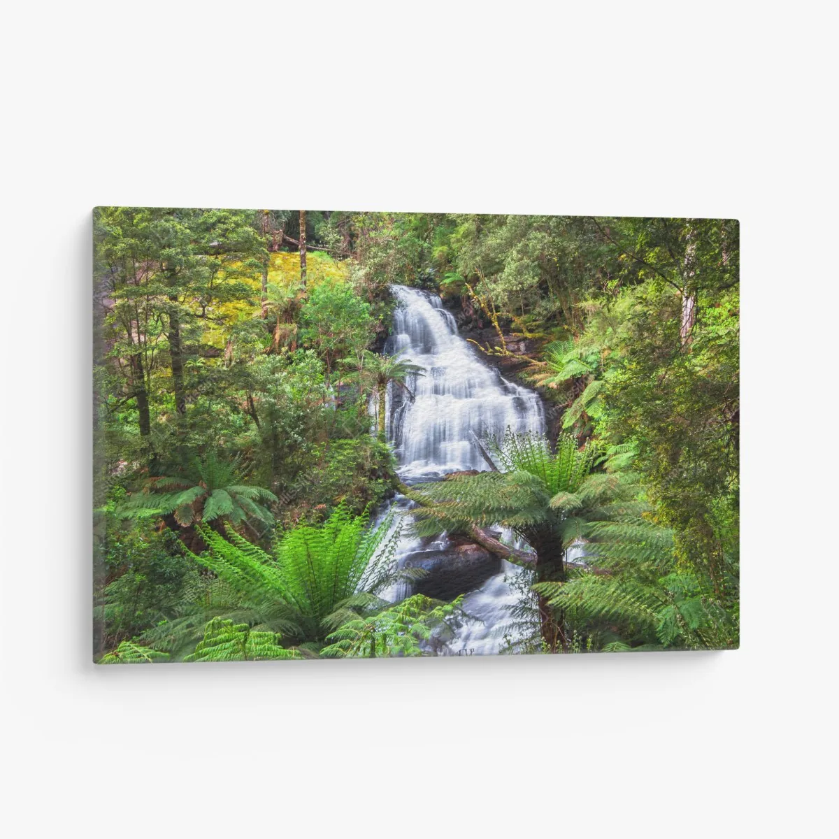 Leinwandbild Triplet Falls wasserfall im Great Otway National Park – Wallnifity® Leinwandbild Triplet Falls wasserfall im Great Otway National Park – Wallnifity®