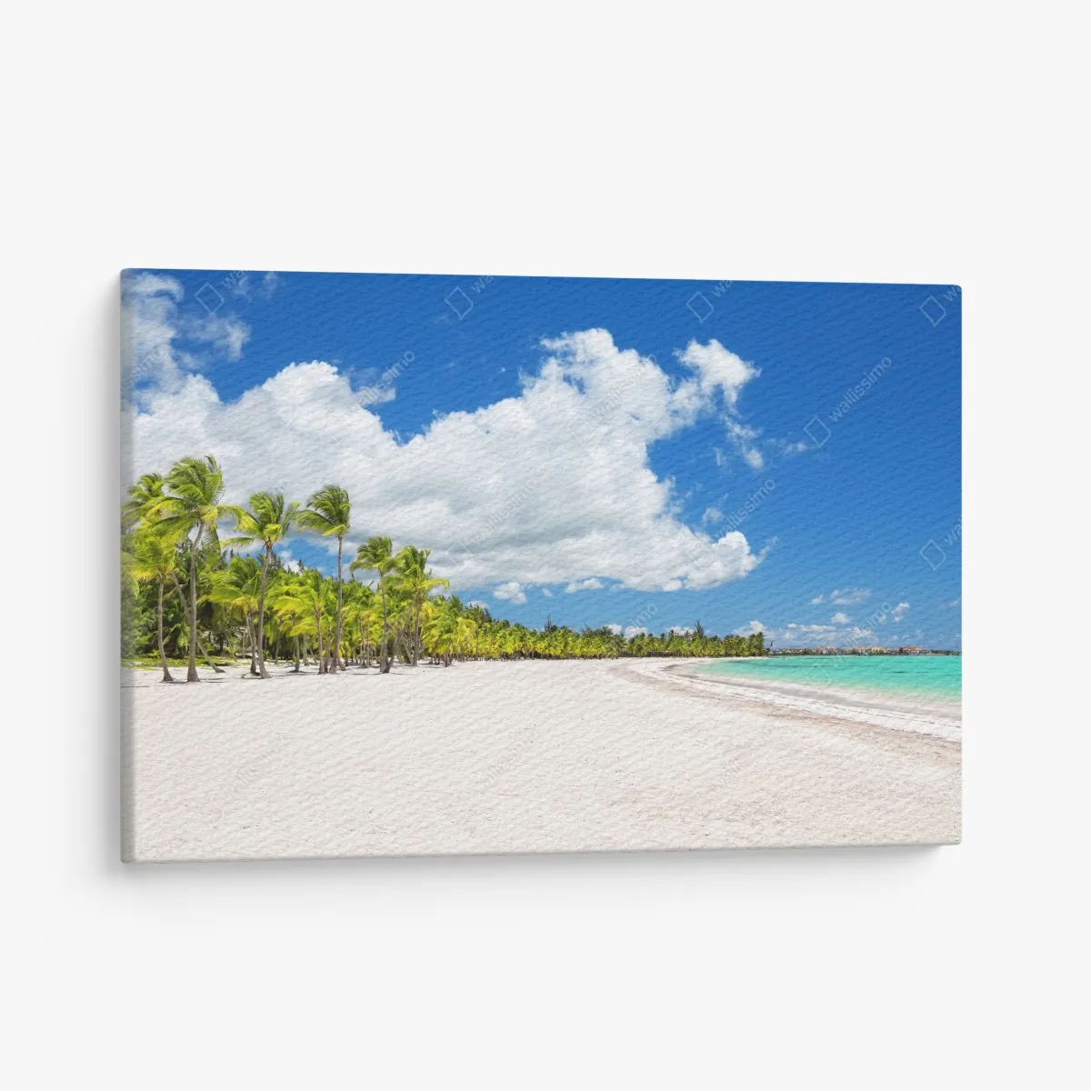 Leinwandbild tropischer strand in Punta Cana – Wallnifity® Leinwandbild tropischer strand in Punta Cana – Wallnifity®
